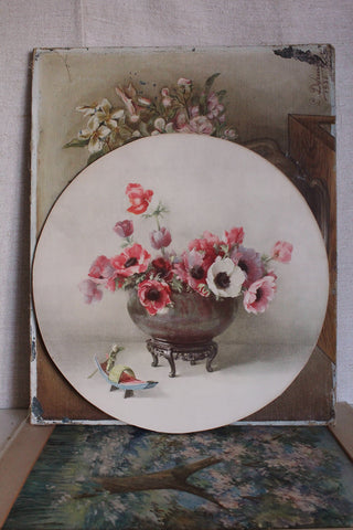 Vintage Floral Print - Anemones