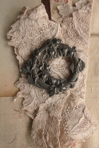 Beautiful Worn Plated Frame