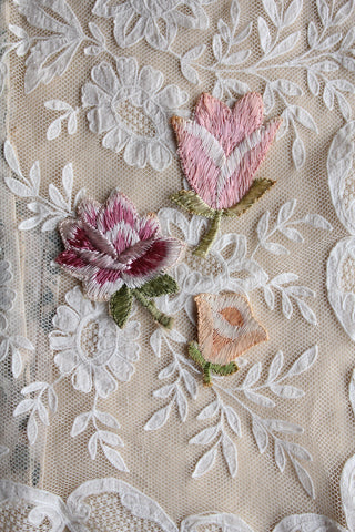 Victorian Embroidered Silk Appliques - Collection 14