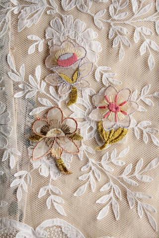 Victorian Embroidered Silk Appliques - Collection 22