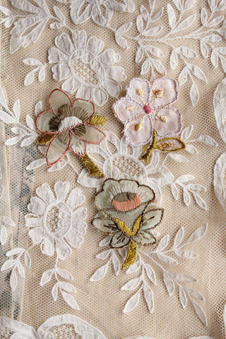 Victorian Embroidered Silk Appliques - Collection 23