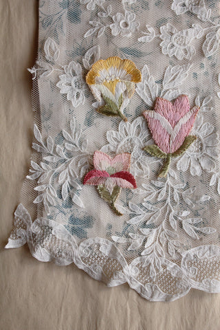 Victorian Embroidered Silk Appliques - Collection 2
