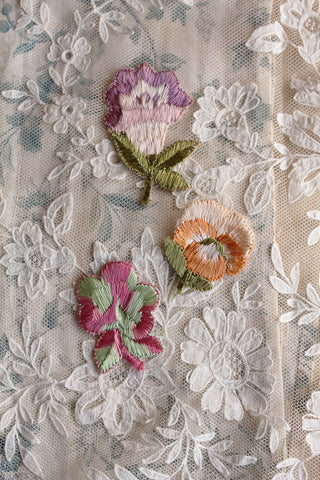 Victorian Embroidered Silk Appliques - Collection 5
