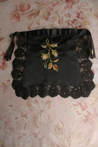 Hand Embroidered Little Apron