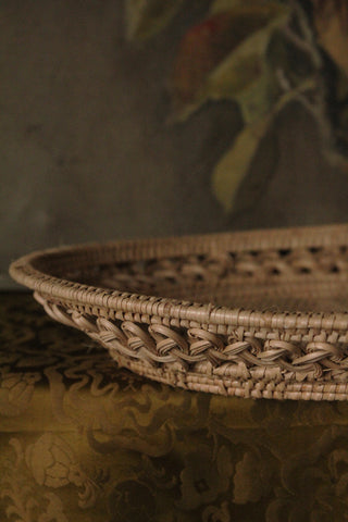 Gentle Woven Vintage Basket