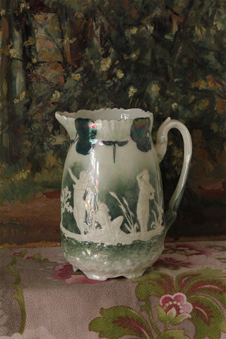 Beautiful Victorian Jug/Vase - The Bathers