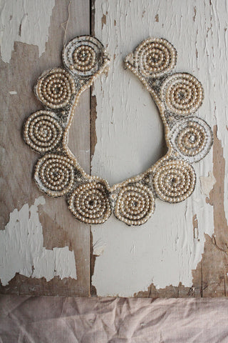 Hand Beaded Collar