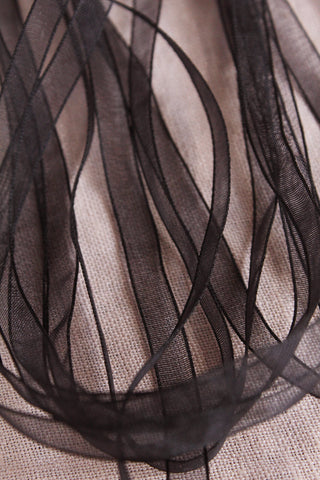 Chiffon Ribbon - Patisserie Noir