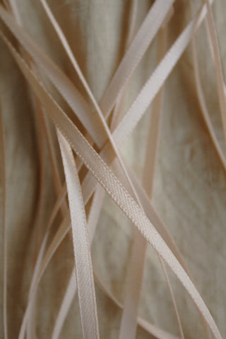 Double Satin Vintage Ribbon - Blonde - 3mm