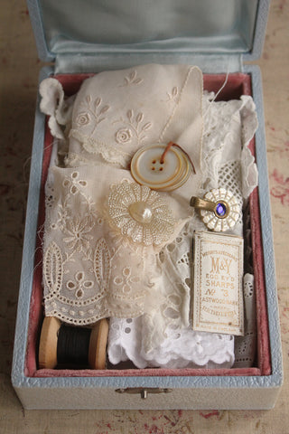 Travel Sewing Box - Grey