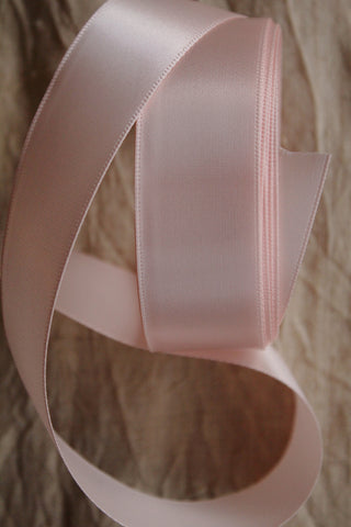 Satin Vintage Ribbon - Blush