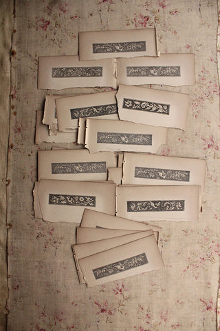 Collection of reclaimed bookplate tablets