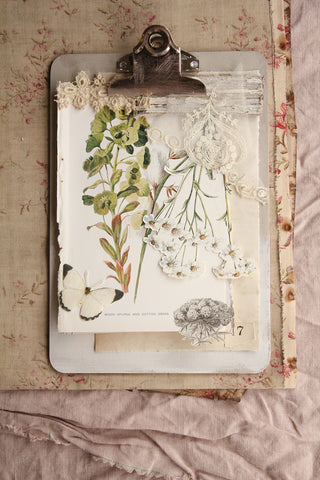 Botanical Diary Boards - DIY - White & Greens