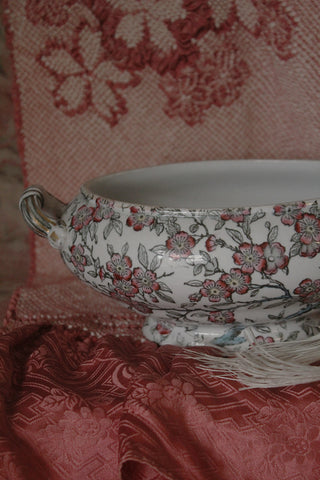 Victorian Burslem Blossom Bowl