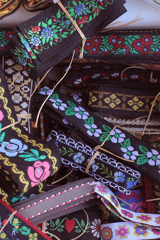 Box of Vintage Braids