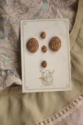 Decorative Metal Clips on Original Card