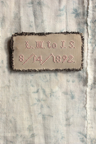 Hand Stitched Bristol Board - A Marriage