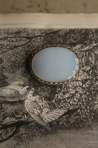 Old Glass Brooch