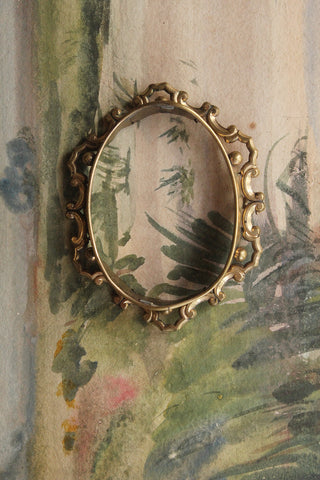 Old Reclaimed Brooch Frame - No.1