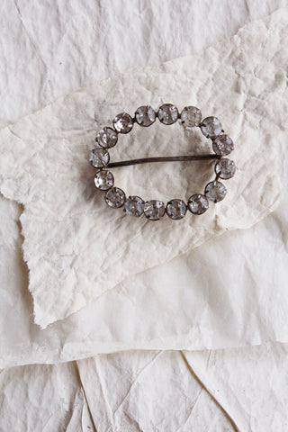 Old Cut Glass Buckle