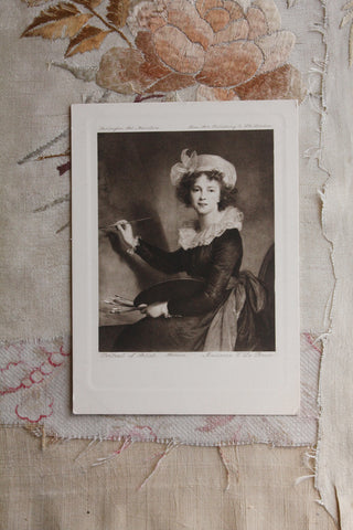 Old Burlington Art Miniature  - The Artist