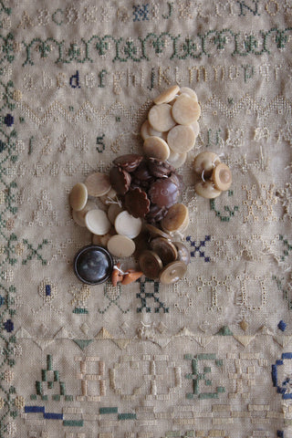 Collection of Bakelite buttons and studs