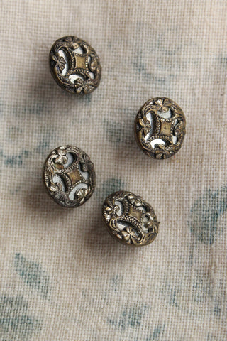Old Rare Glass Venetian Buttons