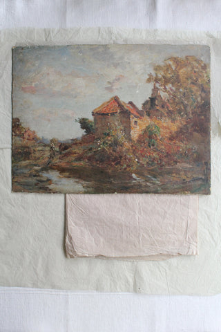 Beautiful Old French Rustic Landscape