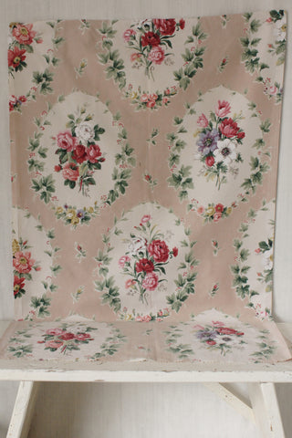 Panel of Thirties Rose & Anemone Cameos