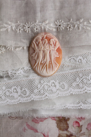Old Detailed Cameo - Three Graces