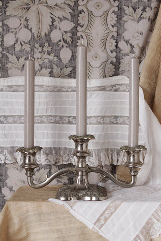 Old Plated Candelabra