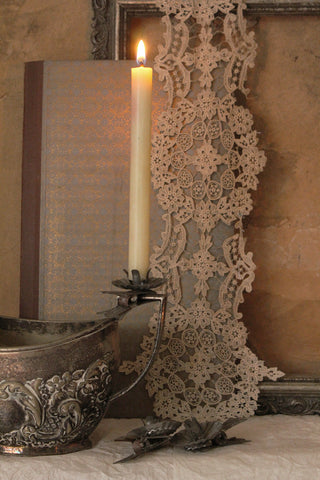 Old Candle Clip and Candle