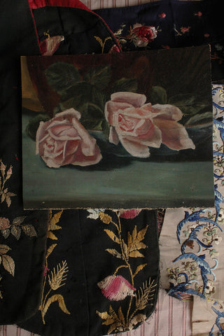 Reclaimed Rose Canvas Panel