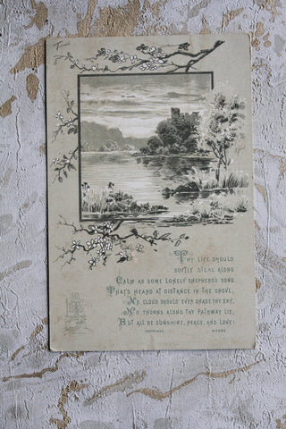 Old Reclaimed Greetings Card