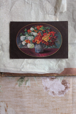 Old WW1 Embroidered Postcards - 10