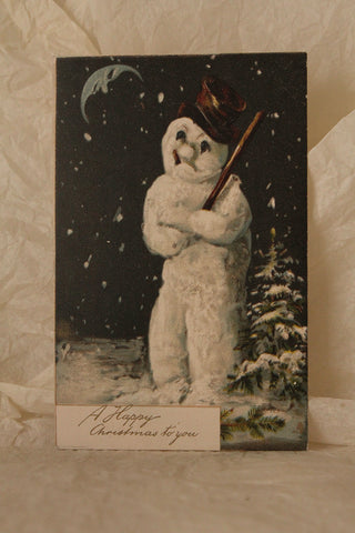 Collectable Postcard - Snowman