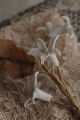 Vintage French Ceramic Floral Corsage (no.1)
