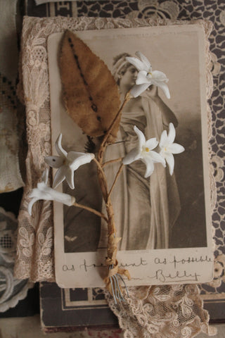 Vintage French Ceramic Floral Corsage (no.2)