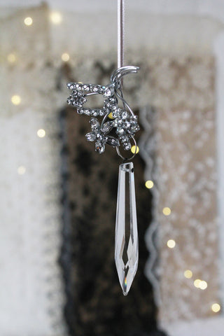 Brooch & Cut Glass Decoration - Serenity - 4