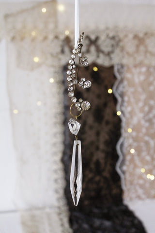 Brooch & Cut Glass Decoration - Serenity - 8
