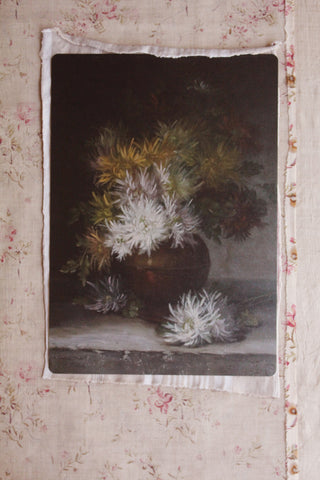 MANTLE CARD -  Medium - Dark Floral