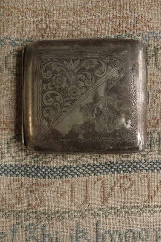 Etched Cigarette Case
