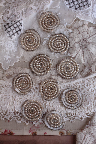 Hand Beaded Circles
