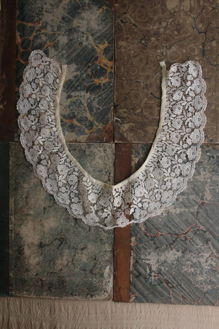 Detailed Old Collar Layered with Roses