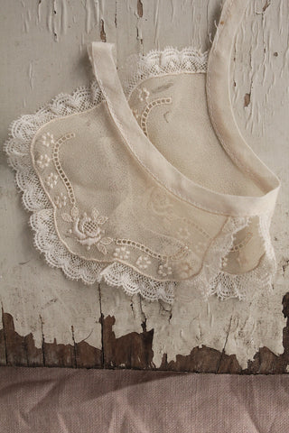 Sweet Little Silk Broderie Collar