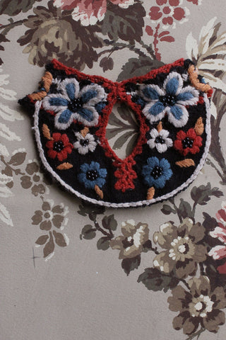 Vintage Embroidered Reclaimed Yolk