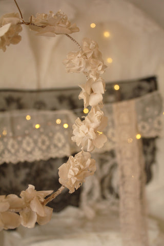 Old French Flower Wreath