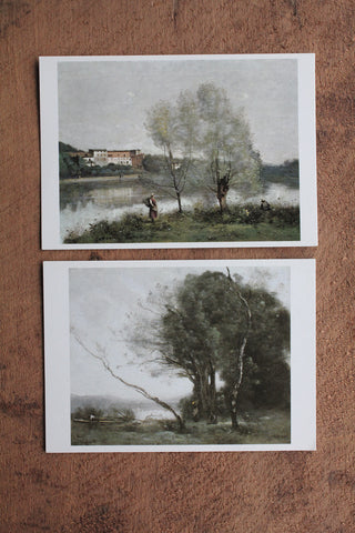 Vintage Postcards  - Corot - Collection 1