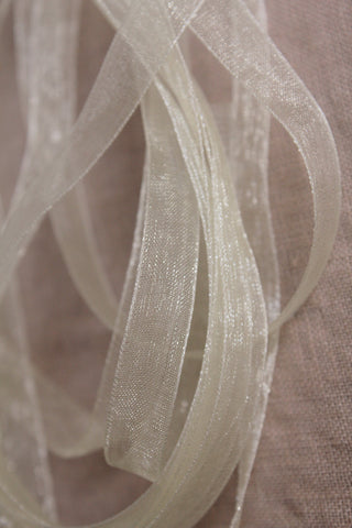 Chiffon Ribbon - Patisserie Cream
