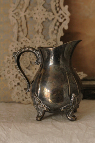 Beautiful Antique Legged Cream Jug